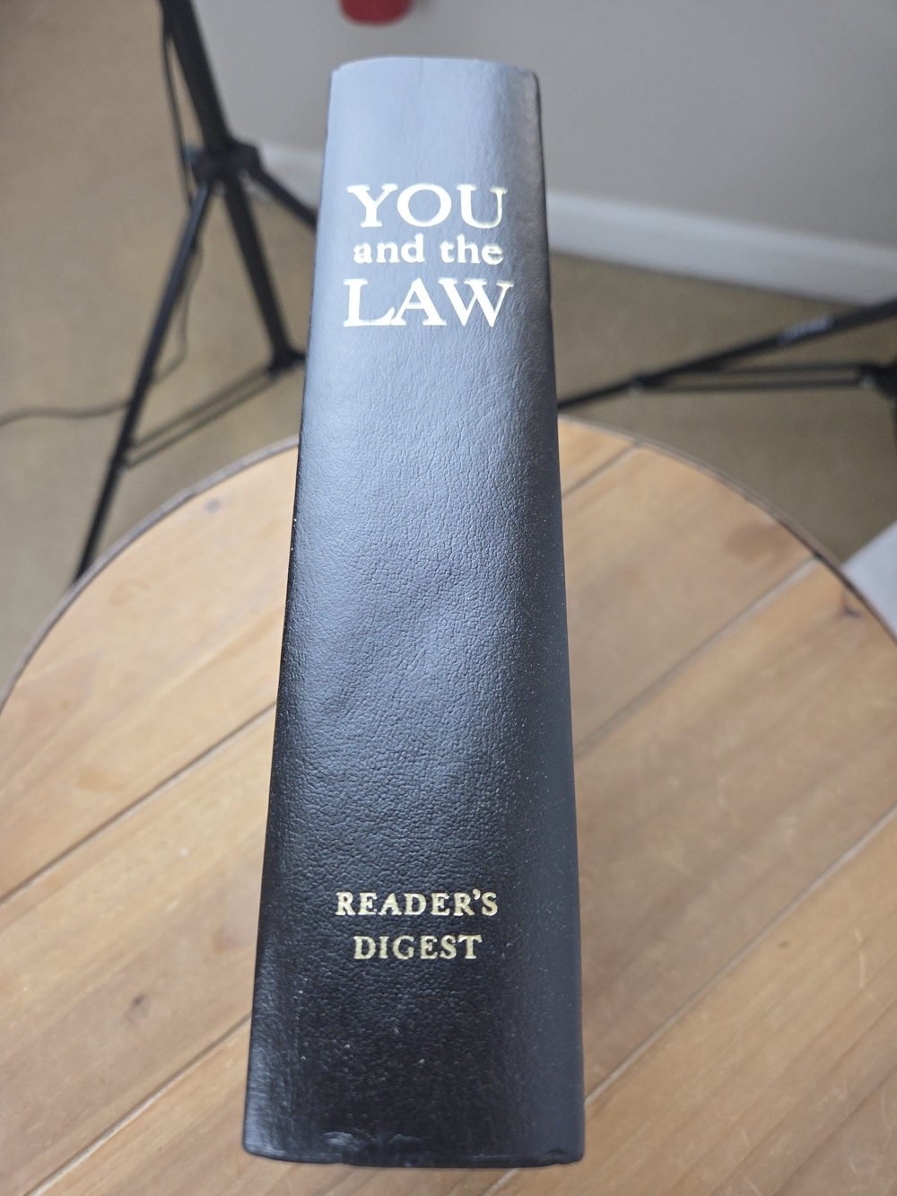 You and the Law Reader's Digest - Black Hardcover Book
